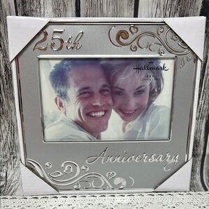 Hallmark Silver 25th Anniversary Frame